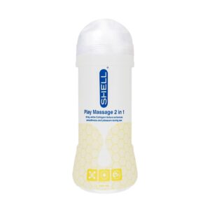 Gel bôi trơn Shell Play Massage 2 In 1 Collagen – Dưỡng da trẻ hoá, Mướt mịn tự nhiên - Chai 200ml