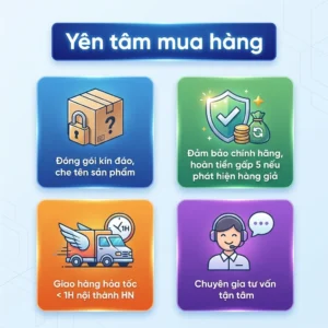 Yên tâm mua hàng