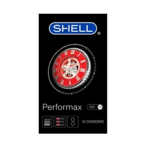 Bao cao su Shell Performax 6 in 1 - Kéo dài thời gian - Hộp 10 cái