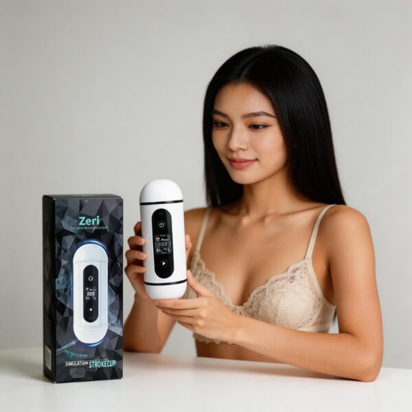 Cốc thủ dâm Zeri - Rung 2 đầu, kêu rên cực phê