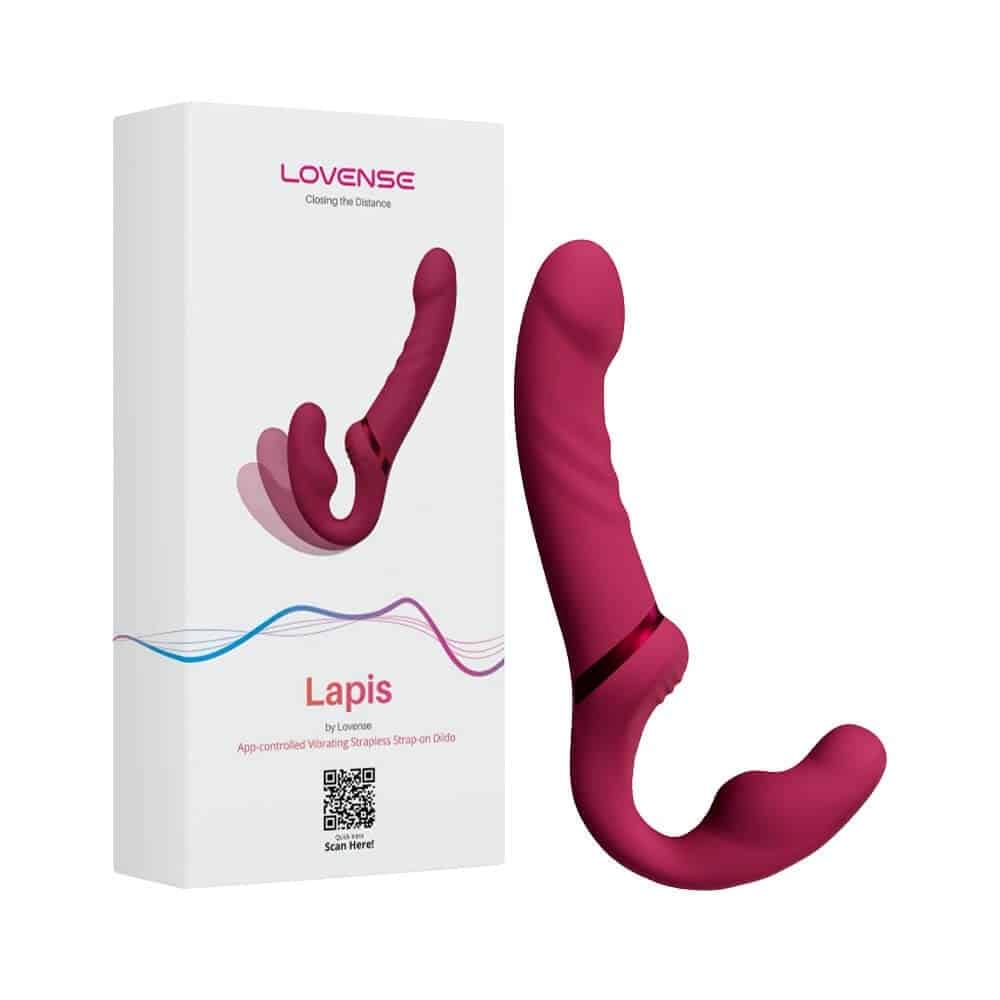 Dương vật giả 2 đầu Lovense Lapis - Điều khiển từ xa