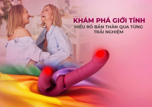 Dương vật giả 2 đầu Lovense Lapis - Điều khiển từ xa