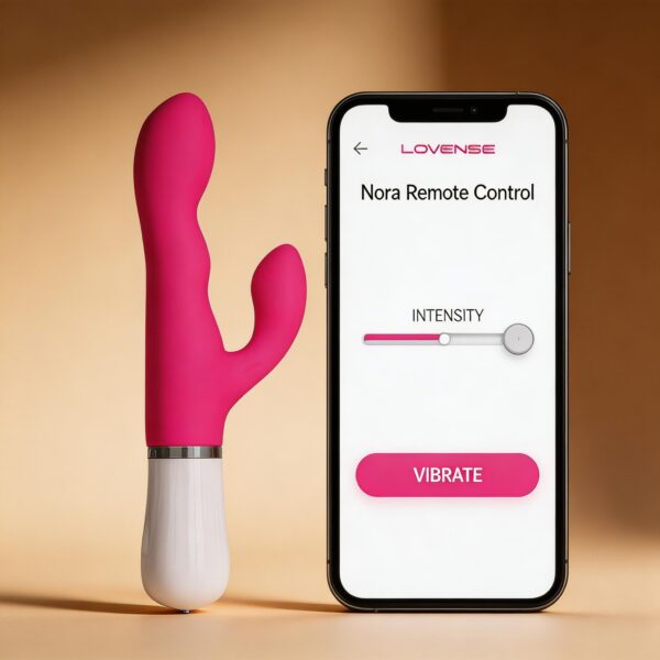 Dương Vật Giả Cao Cấp Lovense Nora - Rung Ngoáy Kết Nối App