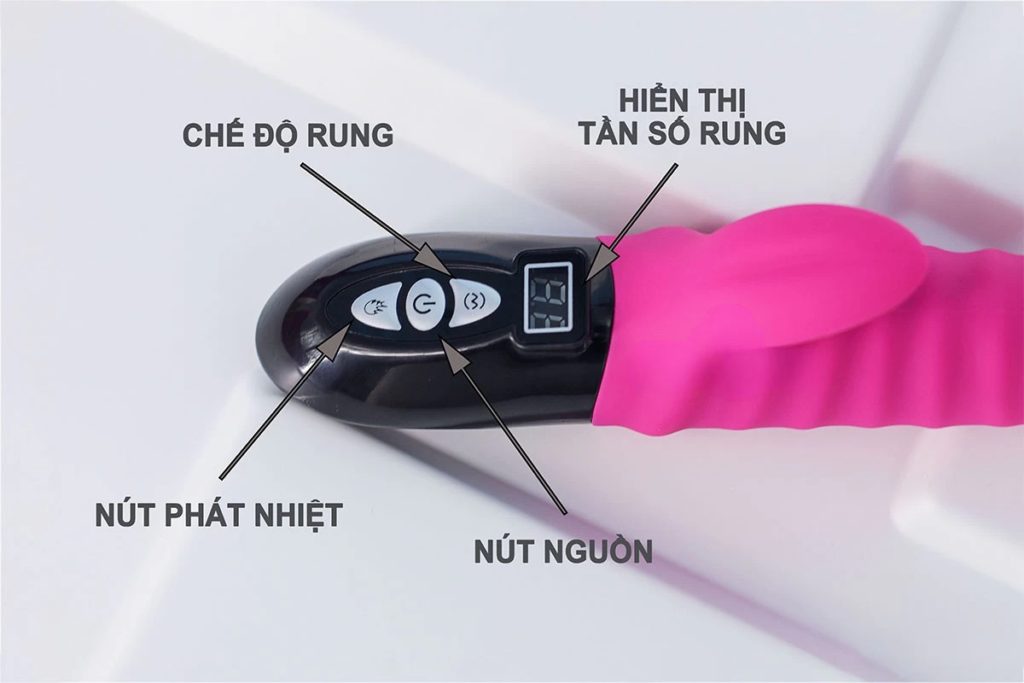 Cậu Bé Giả Đa Năng VIBRATION - 12 Chế Độ - Tỏa Nhiệt Thông Minh 4 Dương Vật Giả Đa Năng VIBRATION Digiheat – 12 Chế Độ Rung & Sưởi Ấm Thông Minh