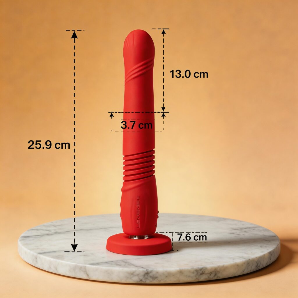 Cậu Bé Giả Gắn Tường Lovense Gravity - Thụt nhịp tự động 4 Dương Vật Giả Gắn Tường Lovense Gravity