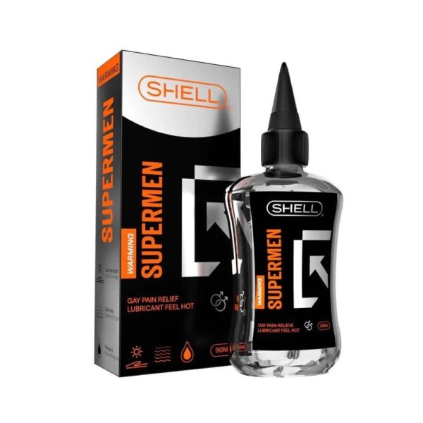 Gel bôi trơn ấm nóng Shell Supermen Warming