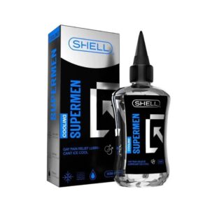 Gel bôi trơn Shell Supermen Cooling - Mát lạnh - Chai 90ml