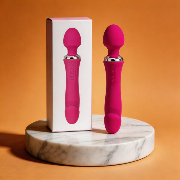 Máy Massage Điểm G Double End - Rung 2 Đầu - Tỏa Nhiệt