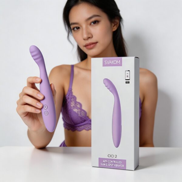 Máy Rung Điểm G SVAKOM Cici 2 – Siêu Mềm Mịn – Điều Khiển Từ Xa