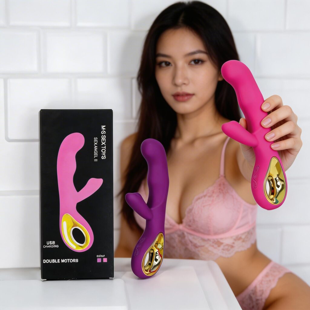Máy Rung Điểm G M.S Sex Angel - Có Nhánh Phụ