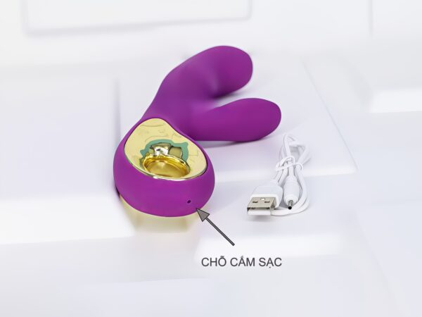 Máy Rung Điểm G M.S Sex Angel - Có Nhánh Phụ