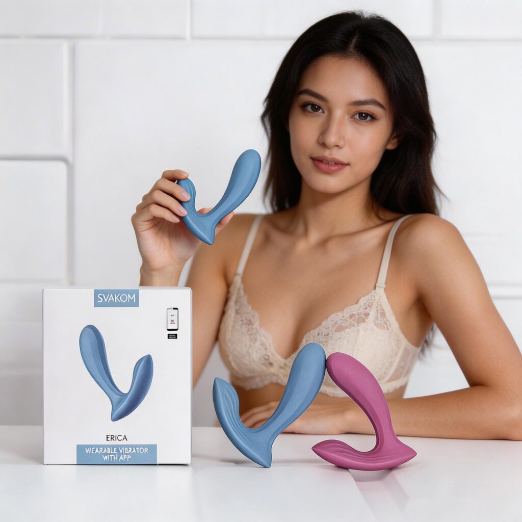 Trứng Rung Cao Cấp SVAKOM Erica - Thư Giãn Mọi Lúc, Mọi Nơi