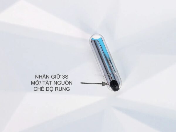 Trứng Rung Tình Yêu Hình Viên Đạn - Pin Sạc