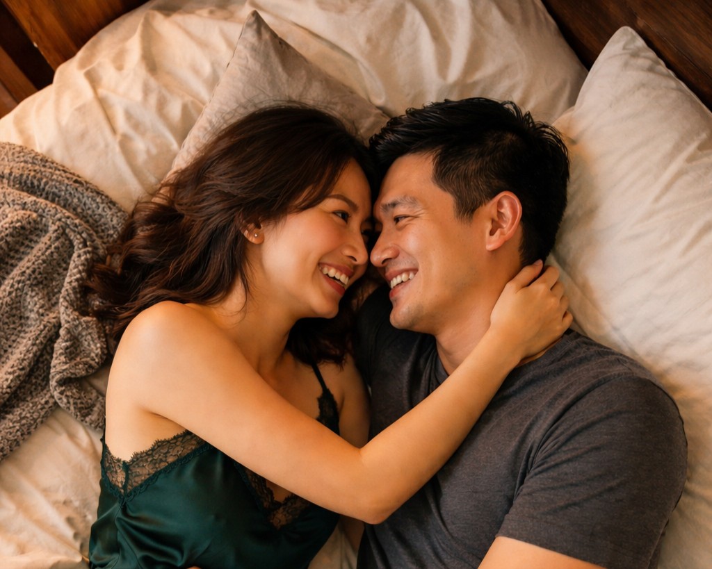 Vợ chồng hâm nóng tình cảm