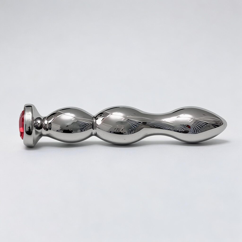 Nút Hậu Môn Inox 3 Tầng LILO Đính Đá Sang Trọng