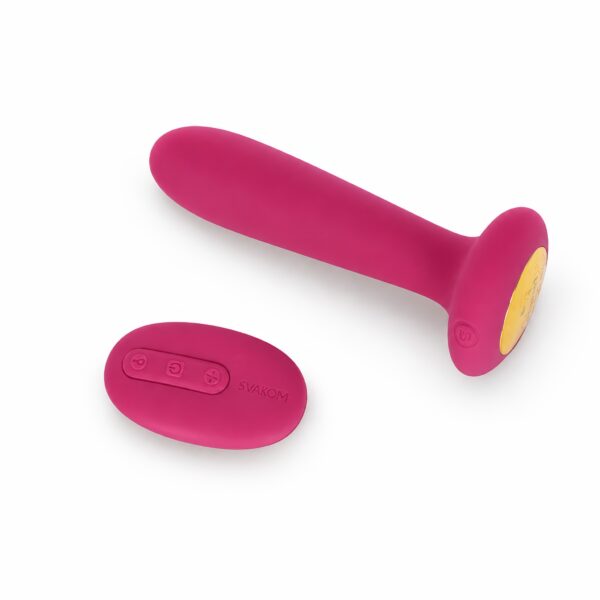 Phích Cắm Hậu Môn Cao Cấp (Butt Plug) SVAKOM Primo – Rung Sưởi Ấm & Điều Khiển Từ Xa