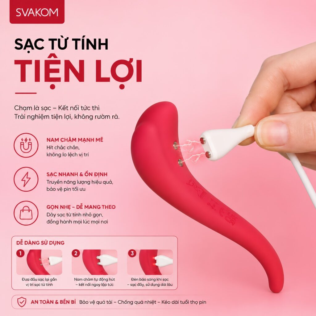 Trứng Rung Cao Cấp SVAKOM Phoenix Neo 2 – Điều Khiển Qua App