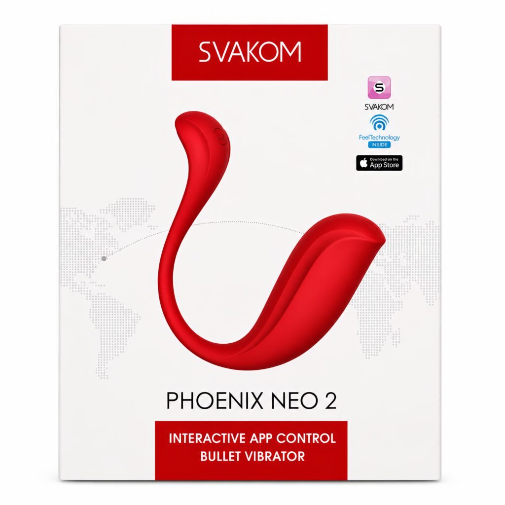 Hộp sản phẩm trứng rung SVAKOM Phoenix Neo 2