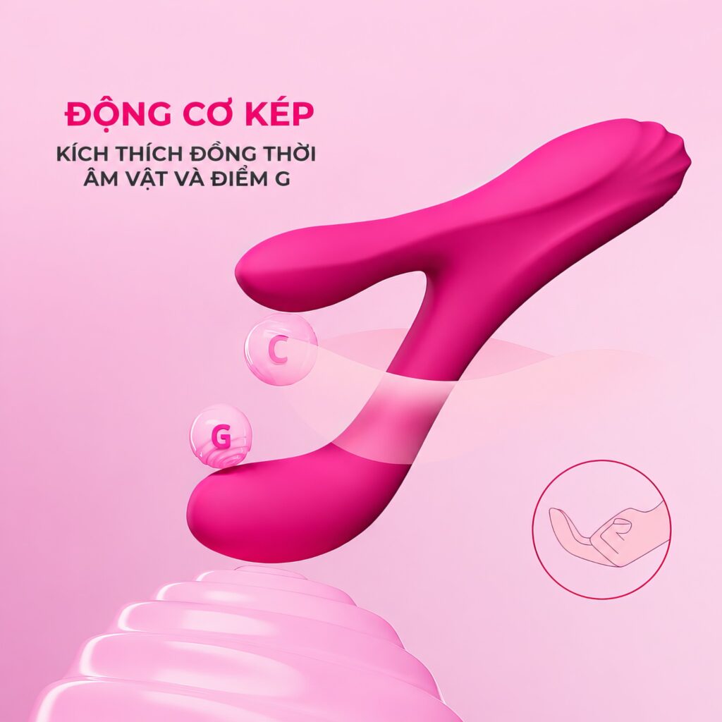 Máy Rung Điểm G Cao Cấp Lovense Osci 3 - Rung Ngoáy Tỏa Nhiệt Điều Khiển App Từ Xa 2 Máy Rung Điểm G Cao Cấp Lovense Osci 3 - Rung Ngoáy Tỏa Nhiệt Điều Khiển App Từ Xa