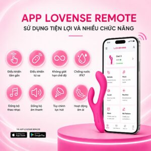 Giao diện kết nối và điều khiển từ xa trên App Lovense Remote