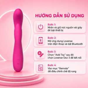 Hướng dẫn kết nối app cho Lovense Osci 3
