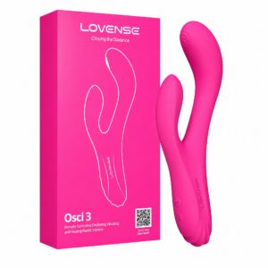 Máy Rung Điểm G Cao Cấp Lovense Osci 3 - Rung Ngoáy Tỏa Nhiệt Điều Khiển App Từ Xa