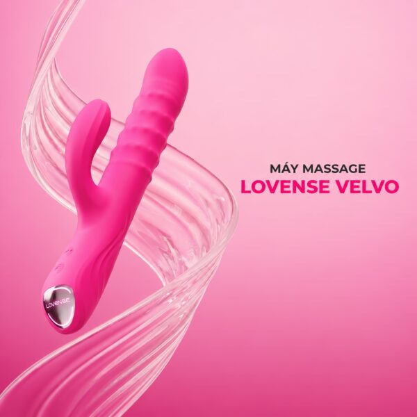 Máy Rung Điểm G Cao Cấp Lovense Velvo - Rung Xoay Điều Khiển App